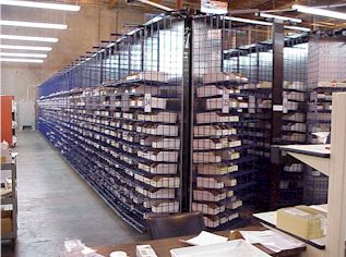 GSA Horizontal Carousels bring supply to pickers